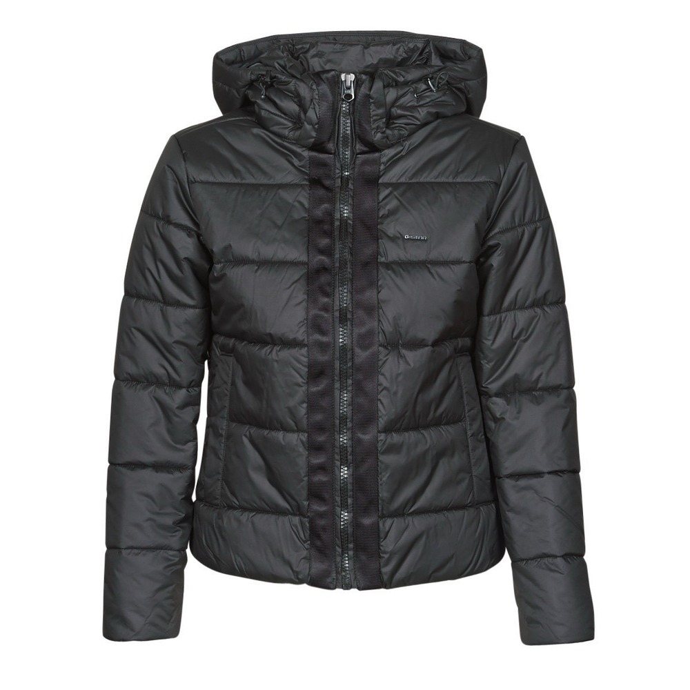 G-Star Raw Women's Meefic Hooded Padded Puffer Jacket Black Size Small MSRP $290